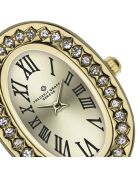 Horloge van goudkleurig staal voor dames