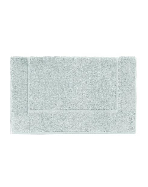 Aqua - Tapis de bain unie en coton amande - 60x100 cm