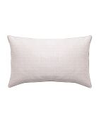 Géo mineral - Taie d'oreiller imprimée en percale de coton beige foncé