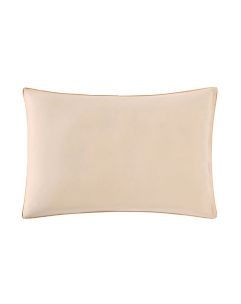 Love Story - Funda de almohada con estampado de percal de algodón morado