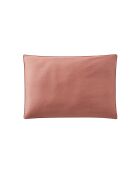 Allegoria - Taie d'oreiller imprimée en percale de coton rouge