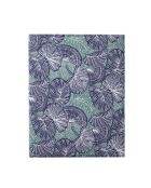 Zephyr - Bettlaken aus Baumwollperkal mit Aufdruck in Blau/Grün