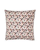 Murmur - Paars kussensloop in perkal katoen met perkalprint