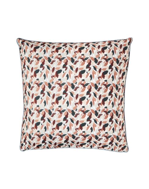 Murmur - Funda de almohada con estampado de percal de algodón morado