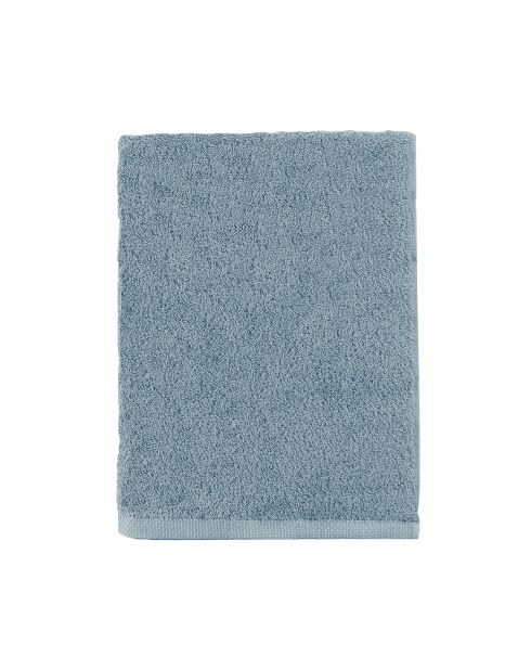 Aqua - Badetuch aus Baumwolle, baltikblau, einfarbig, 55x100 cm