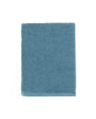 Aqua - Badetuch aus Baumwolle, baltikblau, einfarbig, 55x100 cm