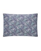 Zephyr - Kissenbezug aus Baumwollperkal in Blau/Grün