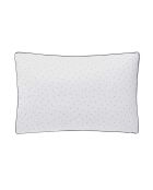 Zephyr - Kissenbezug aus Baumwollperkal in Blau/Grün