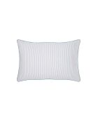 Bosquet - Taie d'oreiller imprimée en percale de coton bleu