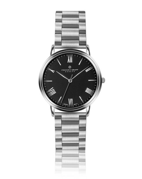 Montre homme en acier argentée