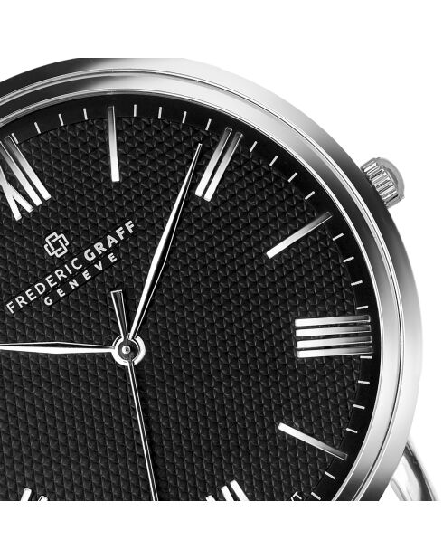 Montre homme en acier argentée