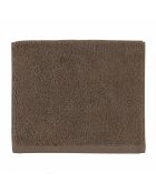 Aqua - Saracen bruin effen katoenen badlaken - 90x170 cm