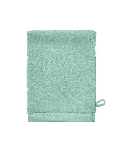 Aqua - Salvietta in cotone tinta unita blu laguna - 16x21 cm