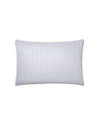 Sillage - Blauwblauwe kussensloop met bamboeviscoseprint