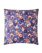 Alice - Taie d'oreiller en percale de coton bleu