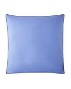 Alice - Taie d'oreiller en percale de coton bleu