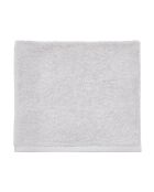 Aqua - Effen grijze katoenen douchelak - 65x125 cm