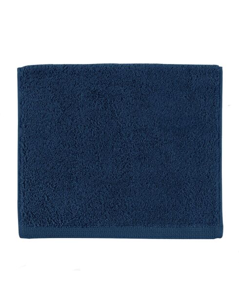 Aqua - Ozeanblaues schlichtes Baumwoll-Badetuch - 90x170 cm