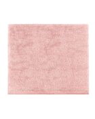 Aqua - Asciugamano per ospiti in cotone rosa tinta unita, latte alla fragola - 30x50 cm