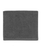 Aqua - Effen badlaken van leigrijs katoen - 90x170 cm