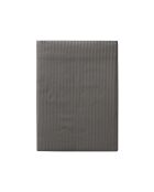 Grand Hôtel - Drap plat unie en satin de coton gris zinc