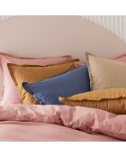 Tout Doux - Drap plat uni en coton ambre