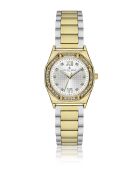 Orologio da donna in acciaio oro/argento