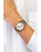 Orologio da donna in acciaio oro/argento