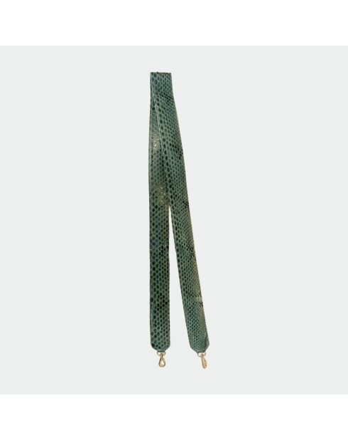 Big Mint python-zachte buidel - 31 x 20 cm