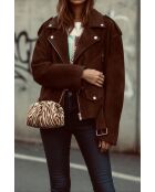 Funda de piel suave Baby Zebra - 23 x 18 cm