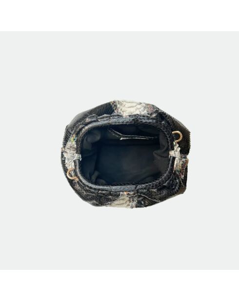 Pochette souple en python Big Moon - 31 x 20 cm