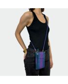 Pochette Meghan Syren in pitone - 17,5 x 10 cm