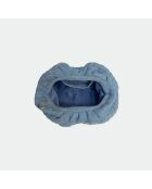 Pochette in denim morbido Big Denim - 31 x 20 cm