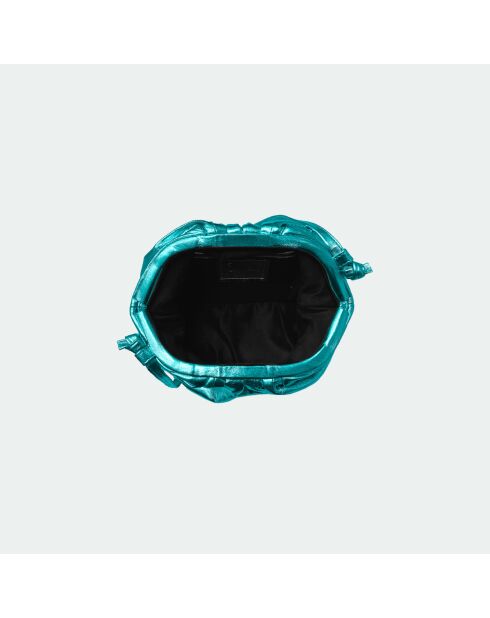 Funda de piel suave Baby Shiny Blue - 23 x 18 cm