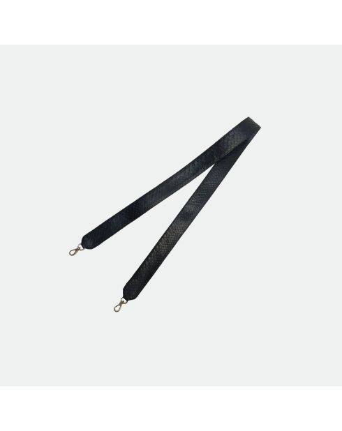 Weiche Pythonledertasche mit Jade-Reveal-Innenfutter aus Baumwolle, 35 x 22 cm