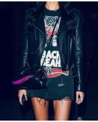 Pochette souple en python Baby Reveal - 23 x 18 cm