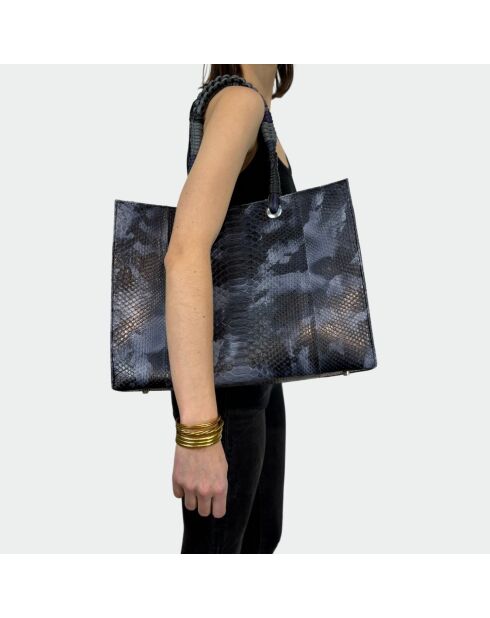 Giorgio After Dark Python-Tasche, 30,5 x 40 cm