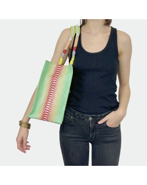 Bolso de pitón Giorgio Baia - 30,5 x 40 cm