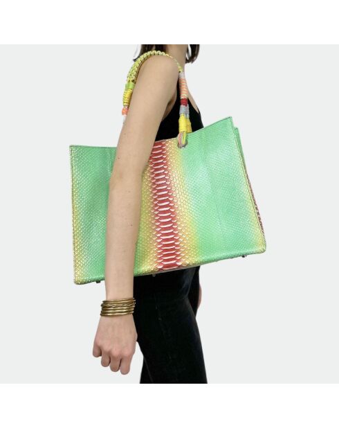 Bolso de pitón Giorgio Baia - 30,5 x 40 cm