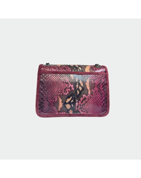 Theresa Bourgogne Python-Tasche - 23,5 x 17 cm