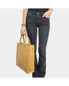 Borsa Fred in pitone naturale - 36 x 37,5 cm