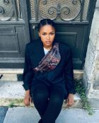 Pythonbanane mit Mike Bourgogne Innenfutter aus Baumwolle - 34,5 x 14,5 cm