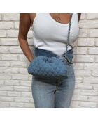 Pochette in morbido denim Baby Denim - 23 x 18 cm
