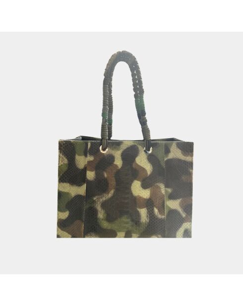 Giorgio militärische Python-Tasche - 30,5 x 40 cm