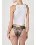 Süßer gold/grauer Tanga