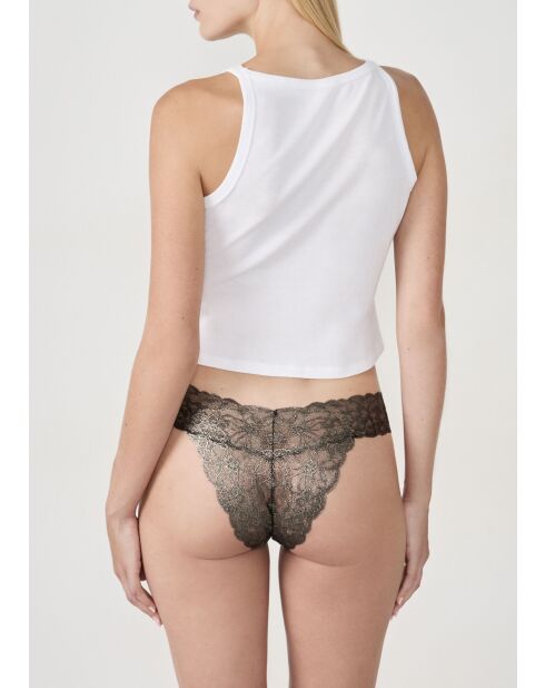 Süßer gold/grauer Tanga