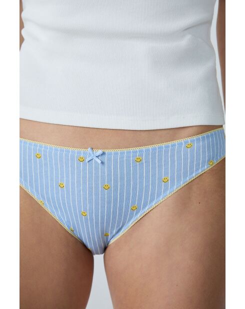 Packung mit 3 mehrfarbigen Jackie Smiley Höschen