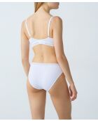 Sujetador sin aros felizmente blanco