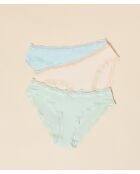 Set van 3 blauwe slipjes van Jim lagoon