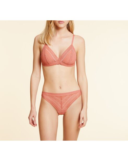 Sublime We Care perzikkleurige bh met uitneembaar kussen zonder beugel